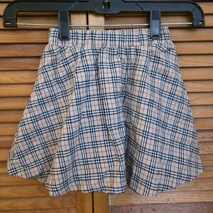 NWT Bailey's Blossoms Girls Flare Plaid Skirt Size 4T